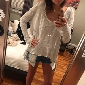 Free people oversized top